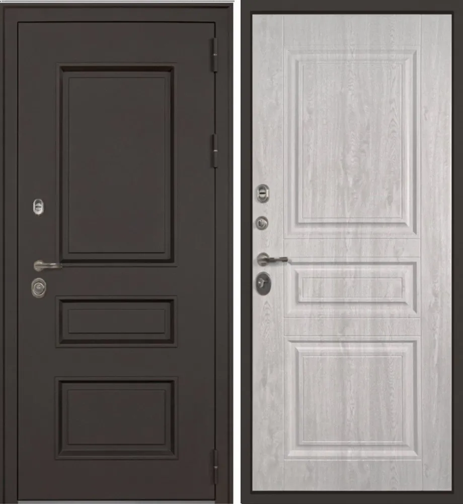 Дверь Аляска Терморазрыв 3К Сосна Белая DIS007252