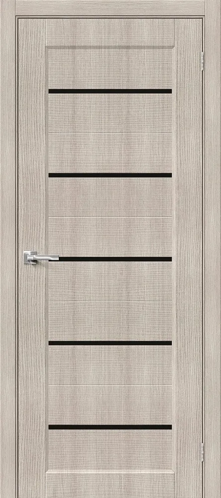 Межкомнатная дверь Мода-22 Black Line Cappuccino Melinga BR4880